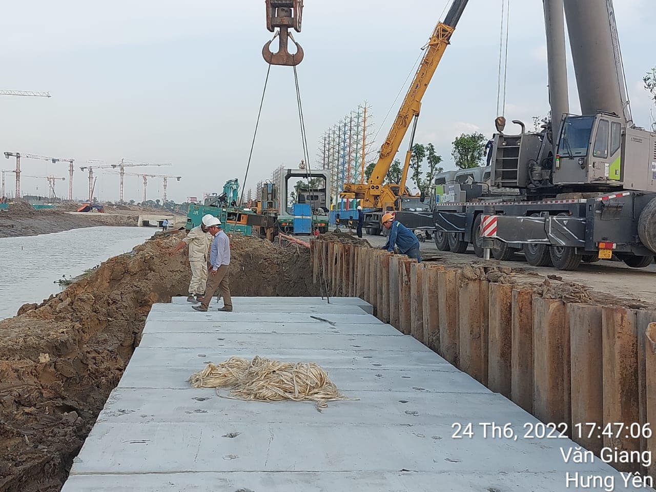 AMACCAO PIPE "tăng tốc" đảm bảo tiến độ cấp hàng dự án Vin Hưng Yên 2