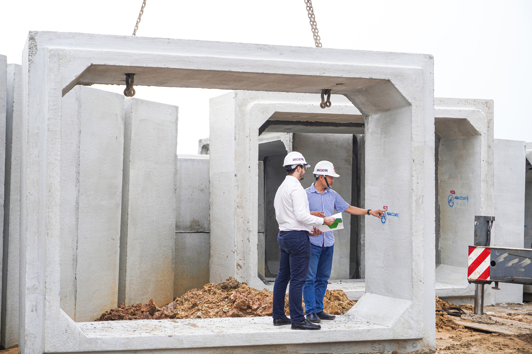 Cập nhật cống AMACCAO tại KCN Thuận Thành 1 - Bắc Ninh 8