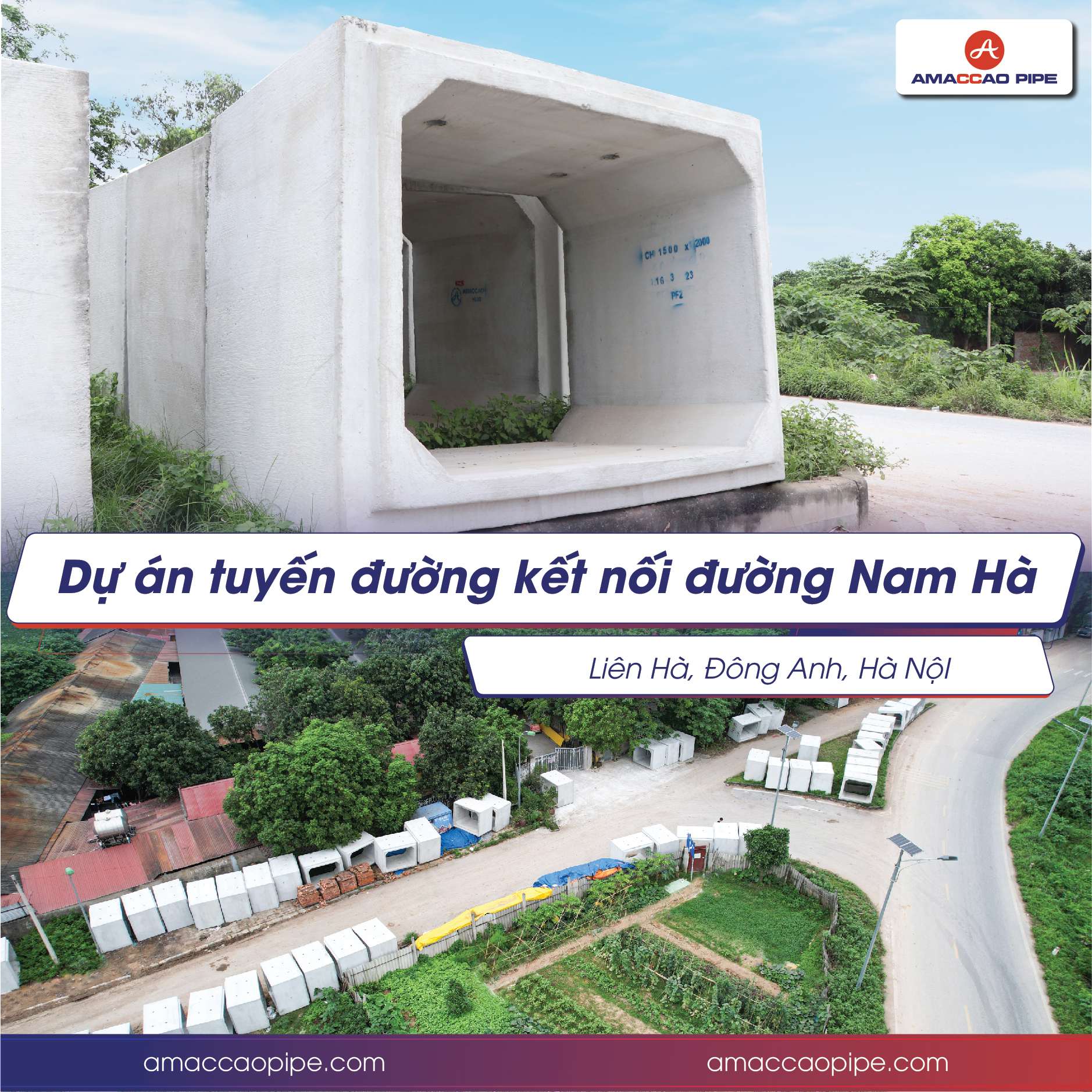 Dự án xây dựng tuyến đường kết nối từ đường Nam Hà đến đường trục kinh tế miền Đông, Liên Hà, Đông Anh
