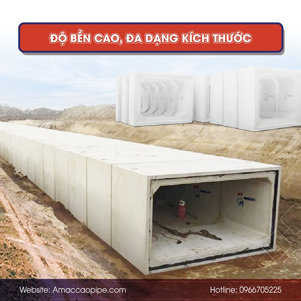 Cống bê tông AMACCAO - Vua cống miền Bắc